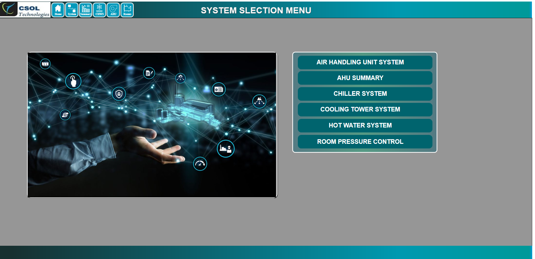AHU Dashboard Control