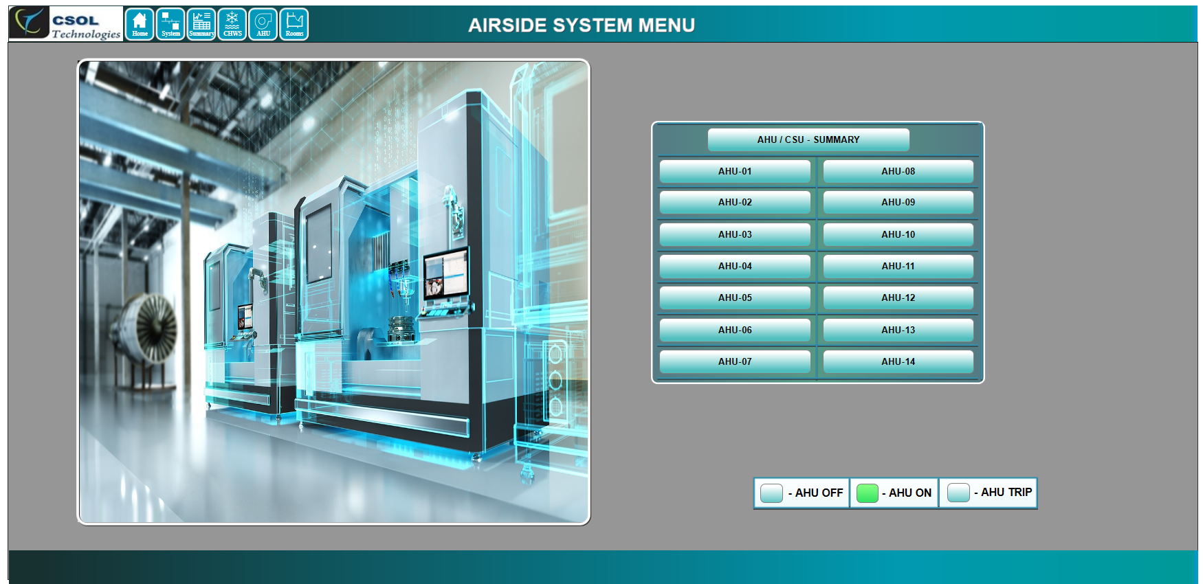 BMS Selection Menu
